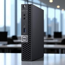 Dell Optiplex 7070 Micro Intel Core i5-9600 16GB 1TB SSD Windows 11 Pro Wi-Fi
