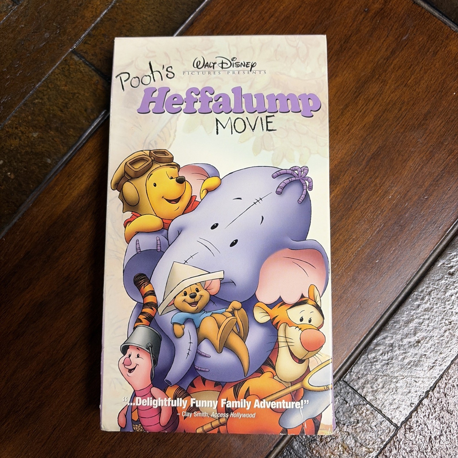 Winnie The Pooh’s Heffalump Movie VHS RARE Walt Disney Video CLEAN