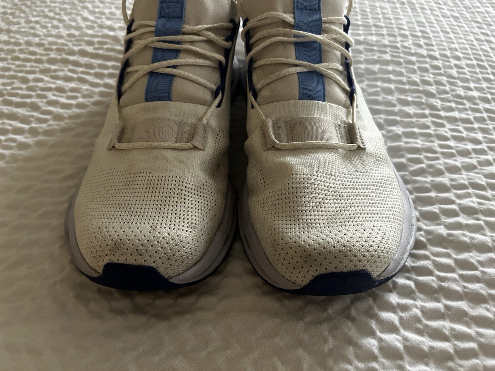 On Cloud Running Cloudnova Cloudtec White Blue Wo… - image 4