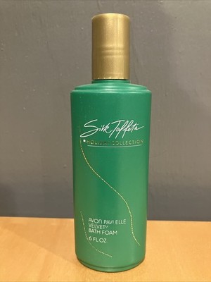 Rare Holiday Collection Avon Pavi Elle Velvety Bath Foam 6 Oz 1986 New Old Stock