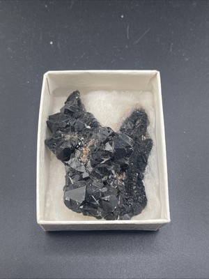 Black Quartz Magnetite Specimen Matrix Extremely Unique