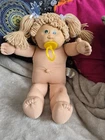 Vintage Cabbage Patch Kid coleco hm4 poodle double pony girl doll pls read