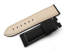 Original Panerai Caoutchouc Black Strap 22/20mm BA-Cinturino Caucciù - Foto 13