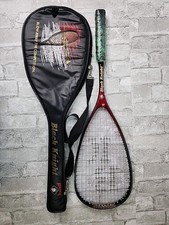 Black Knight BK-8110 Superlite Squash Racquet 5.1 oz Vintage Lightweight w/ Case