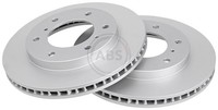 2X Bremsscheibe A.B.S. 17118 FüR Pajero Mitsubishi Classic 4 3 Canvas Top Van 2