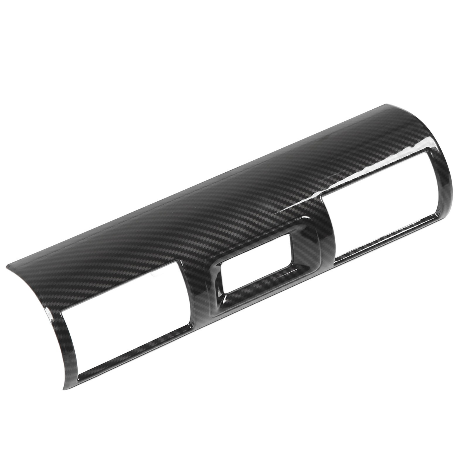 Central Control Air Outlet Vent Panel Carbon Fiber Style Fit For HEN