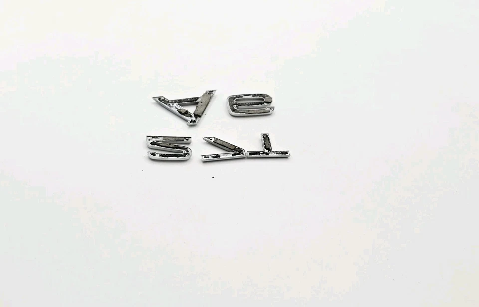 AUDI A6 2.7T 2.7 T 2002-2004 PUERTA TRASERA MALETERO EMBLEMA SÍMBOLO INSIGNIA LOGOTIPO OEM  Foto 3 de 3