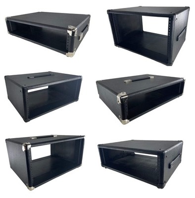 USA Made PROCRAFT 16'' Deep Rack Case in Black Tolex Wrap - w/ Rack Screws