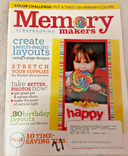 MEMORY MAKERS MAGAZINE - March/April 2009 - NEW, Vintage  NLA