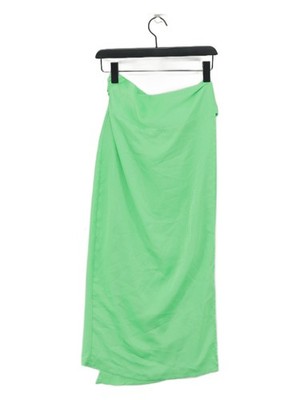 Never Fully Dressed Damen Maxirock UK 14 grün 100% Polyester lang Maxi