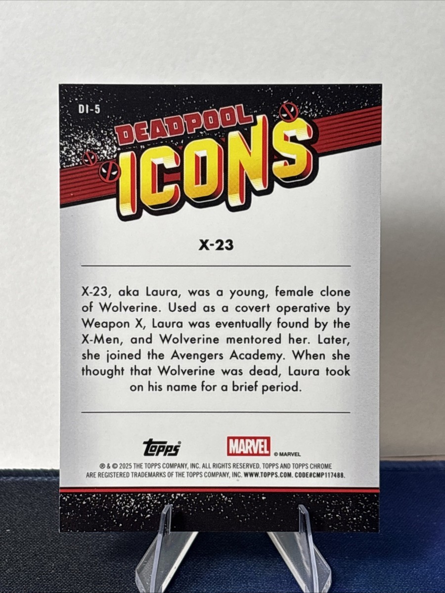 その他 topps marvel deadpool WILD THING X-23 2025 Topps Chrome Deadpool Checklist, Release Date, Box Info