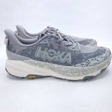 Hoka Speedgoat 6 Gray Camouflage Men's Size 10D 1147791 SYLB Hiking Trail Shoes