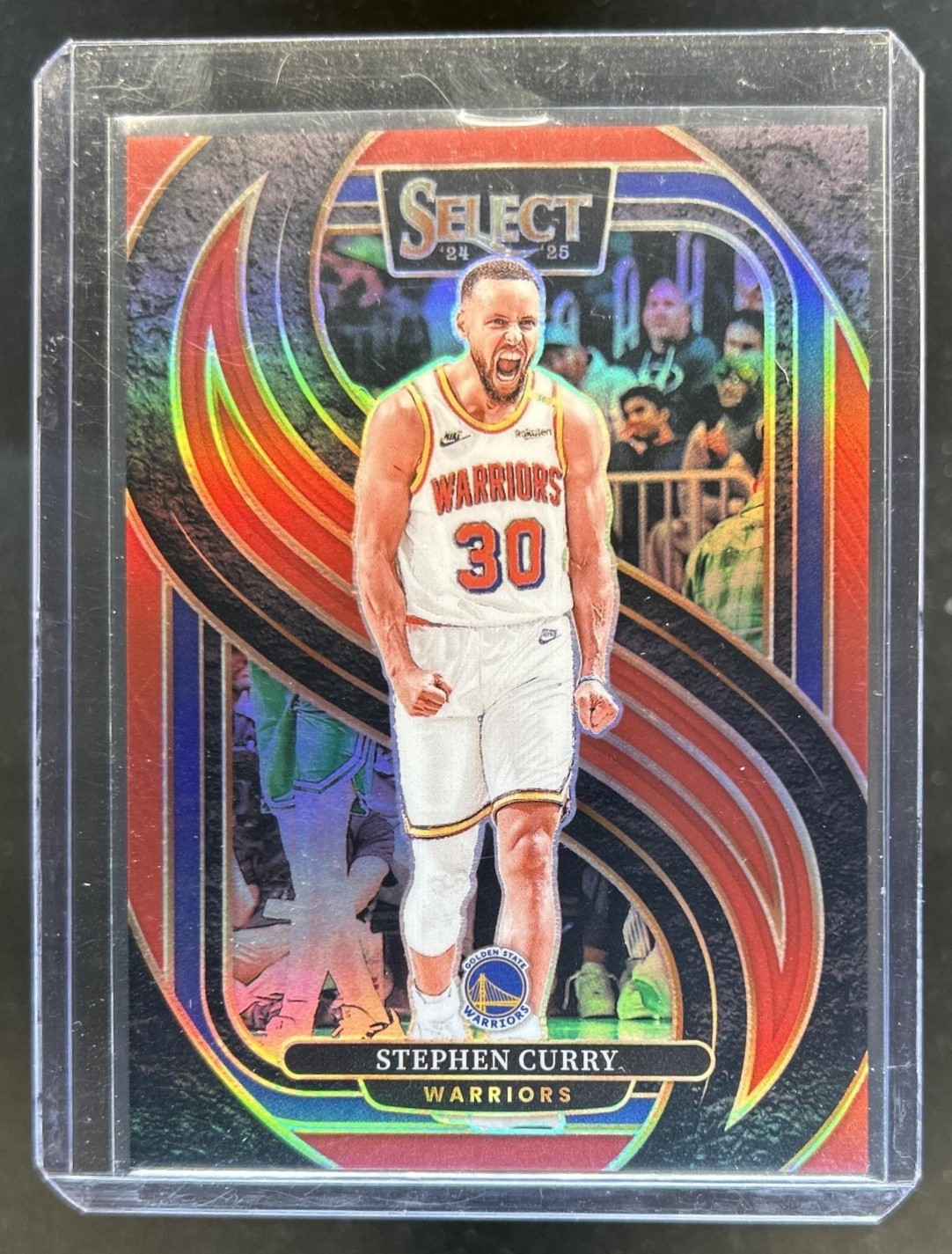 2024-25 Panini Select Stephen Curry Premier Red Prizm #/199 Warriors