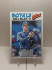 2026 Topps Heritage #113 Cole Ragans - Kansas City Royals 👑