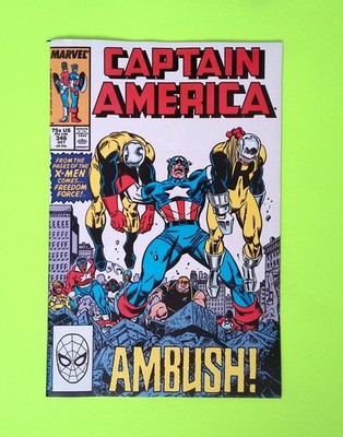Captain America #346 Vol. 1 1988 Marvel Comics 1st App High Grade X289-114