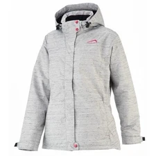 Women’s Polar Edge Grey Ski Snowboard jacket with black shell layer size M and S