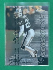 1999 Finest  #137 Charles Woodson Sensations w/Coating    SENS