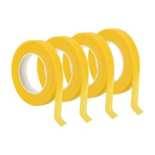 30Yard Floral Tape 4 Roll Florist Tape Crepe Paper Bouquets Tapes Yellow