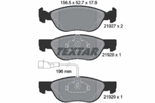 Für TEXTAR 2192701 BRAKE PAD SET, DISC BRAKE