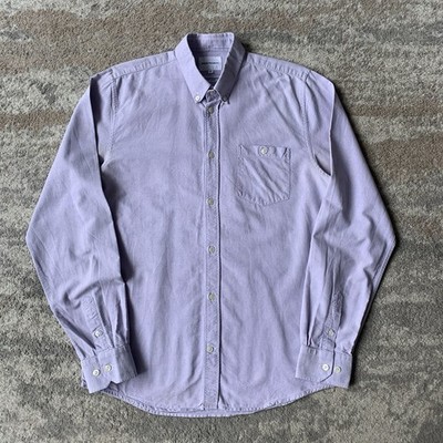 Norse Projects Oxford Hemd Anton Medium Blau Langarm Button Down Herren