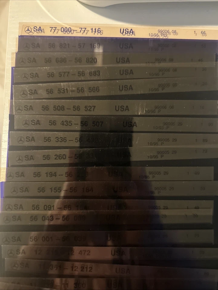 Microficha Mercedes Benz Foto 3 de 4