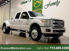 2016 Ford F-450 Super Duty PLATINUM 4X4 CREWCAB 6.7L V8 DIESEL 1OWNER FX4