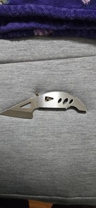 A. G. Russell Pocketknife Stainless Steel Wharncliffe Blade Silver Manual