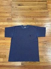 Vintage 90’s Joe Camel Pocket T Shirt Men XL Blue Poly Cotton Made In USA