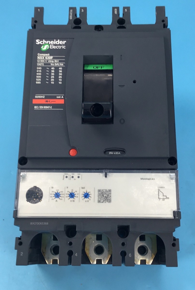 Schneider Electric NSX 630F, NSX 400-630 F/N/H/NA / NSX400630FNHNA