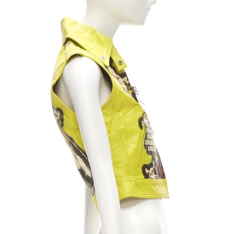 D&G DOLCE GABBANA Vintage 2001 yellow Modern Beauty rock D&G DOLCE GABBANA Vintage 2001 yellow Modern Beauty rock