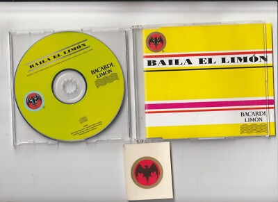 Tito Puente Baila el limón-Bacardi Limón (3 versions) [Maxi-CD] mit Sticker