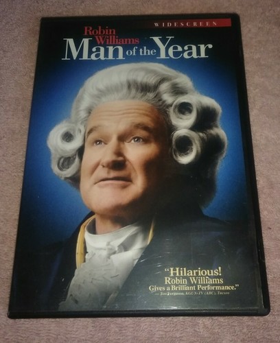 Man of the Year DVD Widescreen Robin Williams Christopher Walken Barry Levinson - Picture 1 of 4