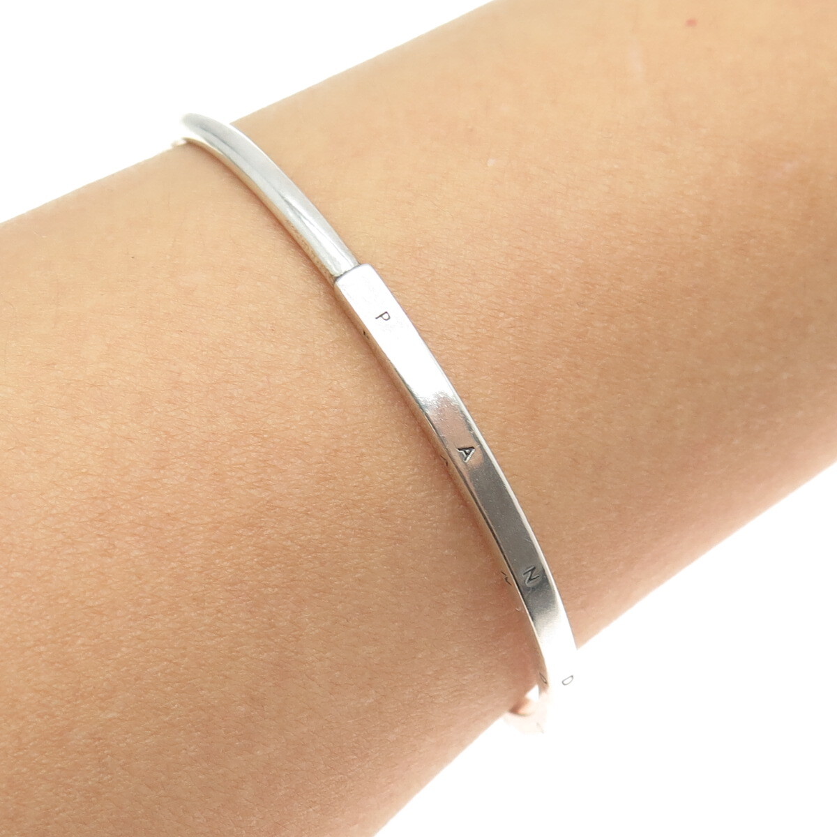 アクセサリー Pandora Open Bangle Open Bangle Bracelet in Sterling Silver | Sterling silver