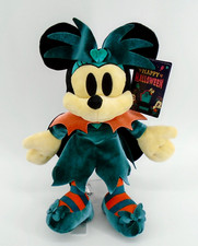 Disney Minnie Happy Halloween Green Witch Dress Plush 2023 15 Inch Stuffed Toy