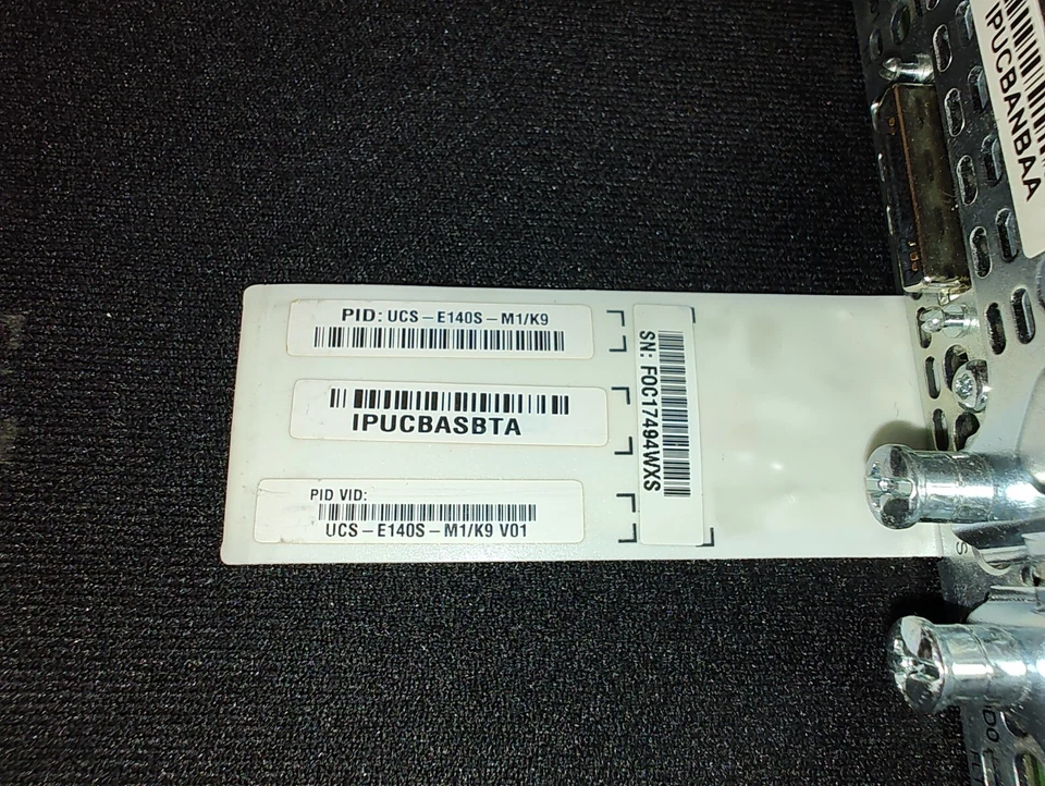 Cisco UCS E-Series Single-Wide Server UCS-E140S-M1/K9 w/16GB RAM & 2TB HDD - Image 2 of 4