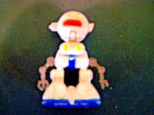 BANDAI DIE CAST QUANTO MINI ROBOT TOY MESSAGE FROM SPACE SAN KU KAI WHITE