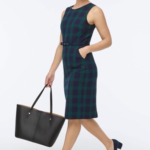 petite tartan dress