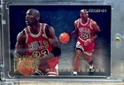 Michael Jordan Card 90’S GOLD HOLO FOIL SP INSERT AUTHENTIC BULLS JERSEY #23 🔥