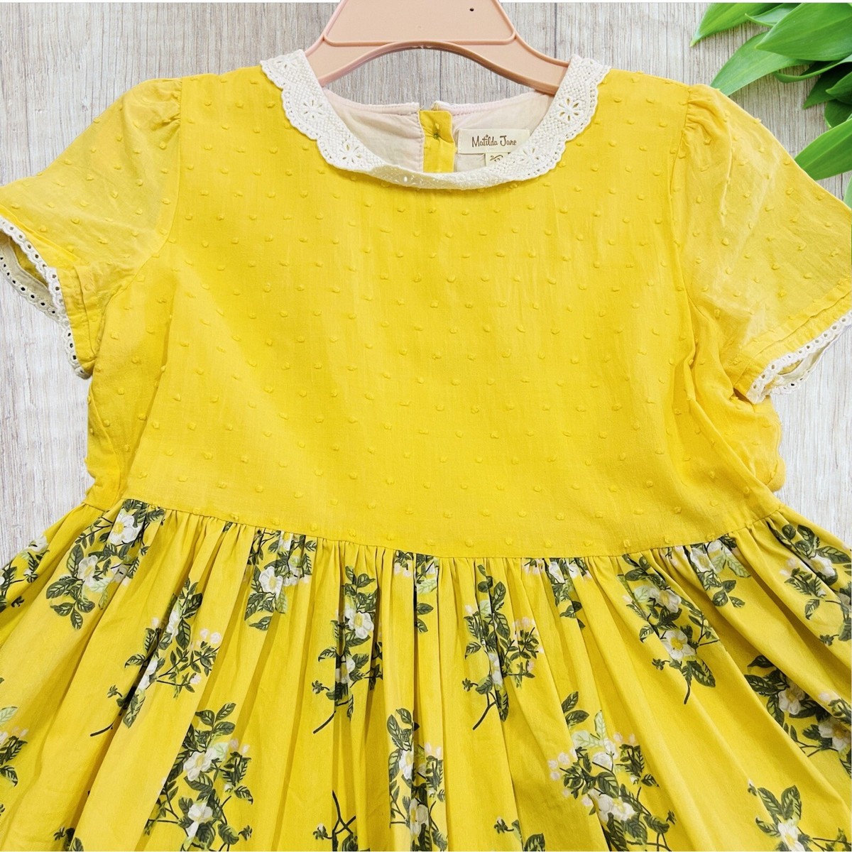 Matilda Jane STAY GOLDEN Dress Size 12 Yellow Floral Dot Crochet Trim summer | eBay Matilda Jane STAY GOLDEN Dress Size 12 Yellow Floral Dot Crochet Trim summer | eBay