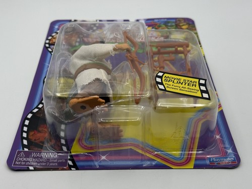 Teenage Mutant Ninja Turtles Classic Movie Star Splinter TMNT Playmates 2024 NEW - Picture 6 of 8