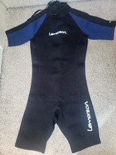 Lemorecn Youth Kids Neoprene Wetsuit 2mm Sz 12 Shorty Surfing Navy NEW NWT