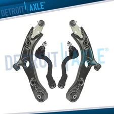 Front Lower Control Arms Outer Tie Rod End Links for 2016 2017 2018 Kia Sorento