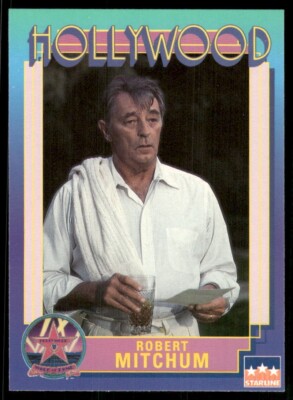 Robert Mitchum 1991 Hollywood Star Card #100 (NM)