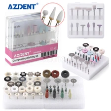 Dental Kit de pulido resina compuesto dental fresas de diamante RA pulidor fresa