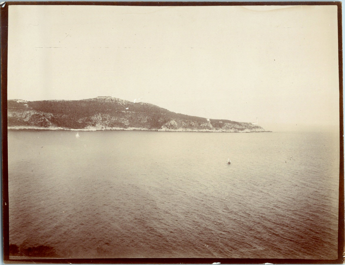 Tirage Argentique Vintage - Saint-Jean-Cap-Ferrat, Phare Et Port, Circa 1940