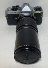 Vintage Pentax 35mm Film Camera ME Super For Parts Or Repairs