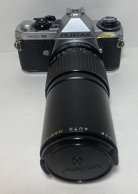 Vintage Pentax 35mm Film Camera ME Super For Parts Or Repairs