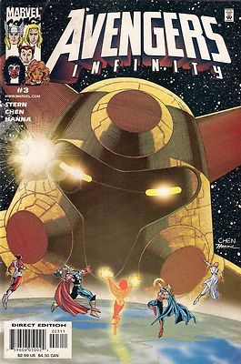 AVENGERS INFINITY # 3>MARVEL COMICS>ROGER STERN / SEAN CHEN>2000>vf(8.0) ~ 