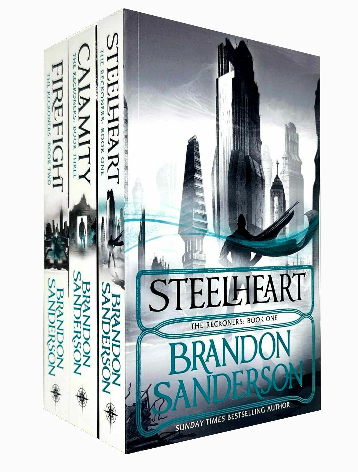 Brandon Sanderson Reckoners Series 3 Books Collection Set Steelheart, Firefight - Image 3