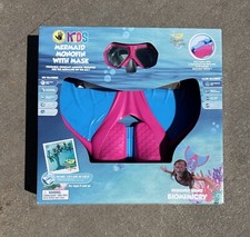 NEW Body Glove Mermaid Monofin with Mask Mermaid Linden Pink/Blue.
